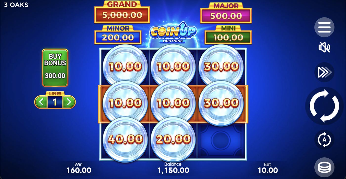 Coin UP: Lightning: image of winning