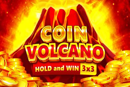 Coin Volcano Online Slot Logo