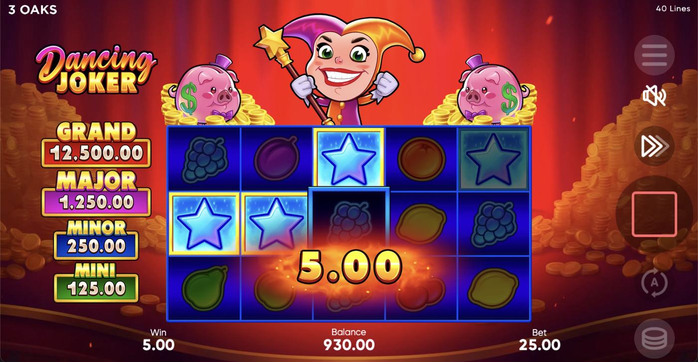 Dancing Joker: image of winning