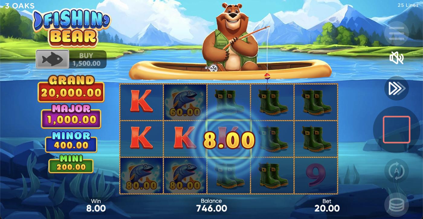 Fishin' Bear: image of winning