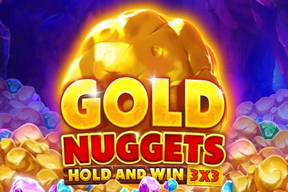 Gold Nuggets Online Slot Logo