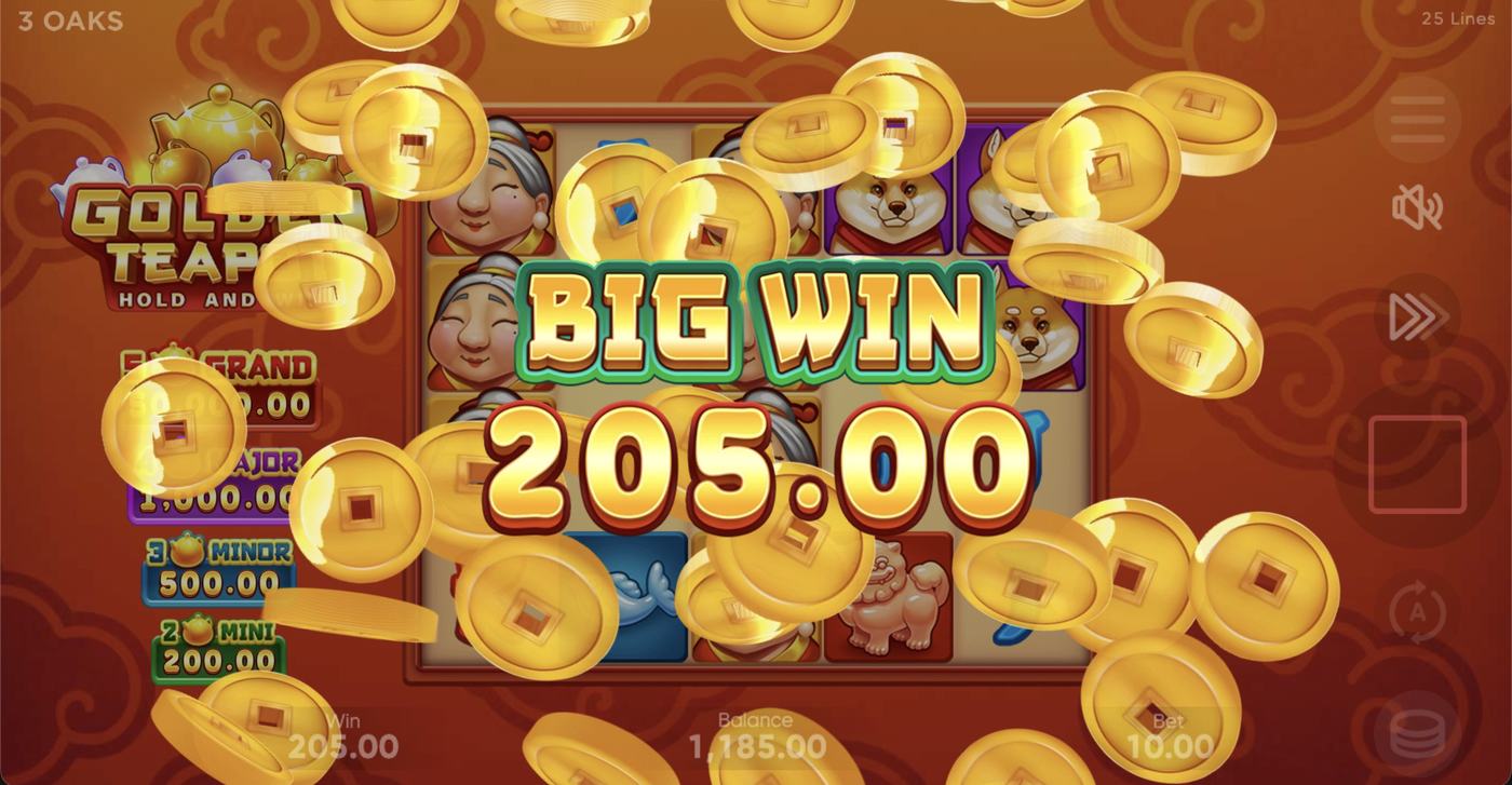 Golden Teapot: image of winning