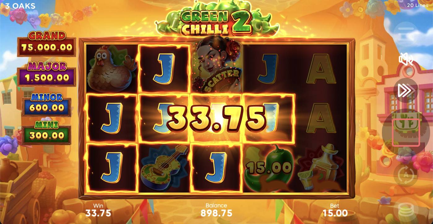 Green Chilli 2: image of winning