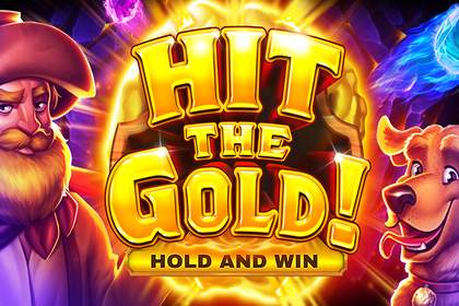 Hit the Gold! Online Slot Logo