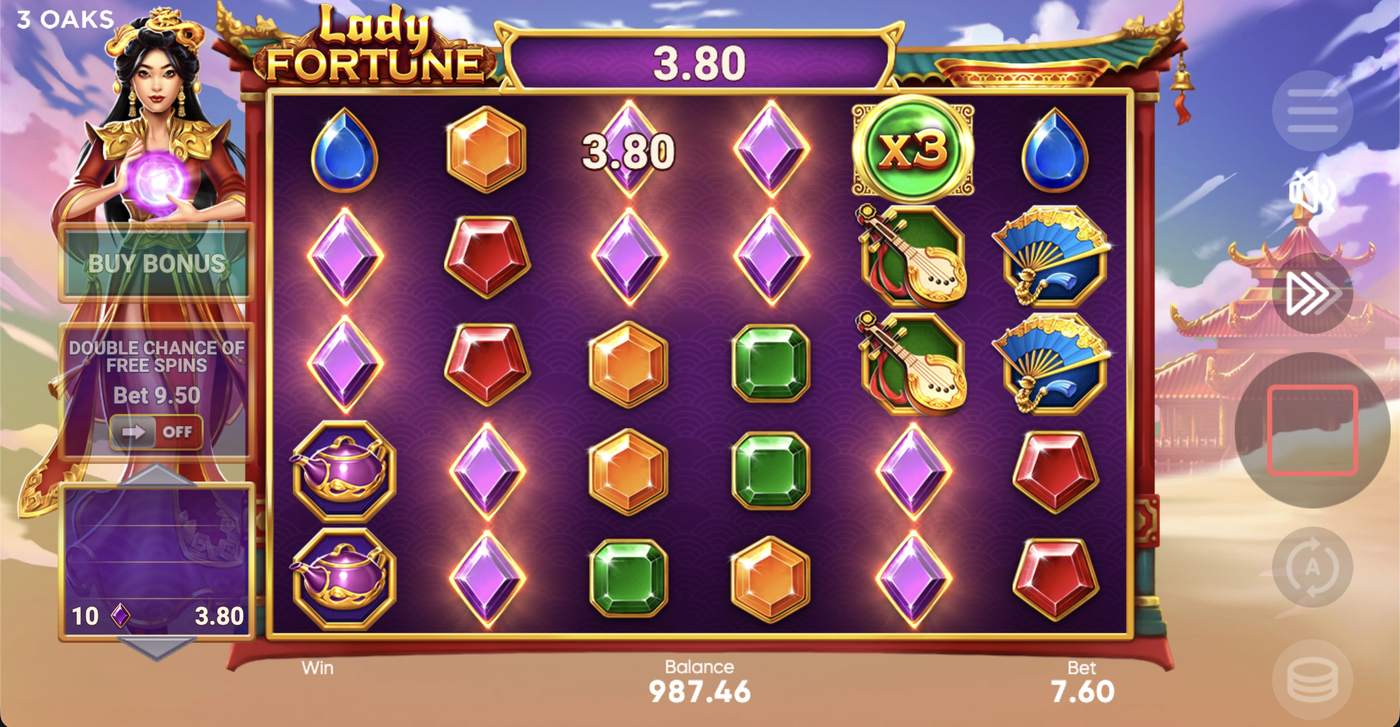 Lady Fortune: image of winning