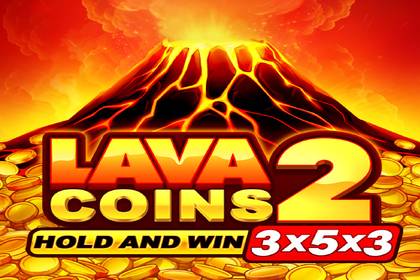 Lava Coins 2 Online Slot Logo