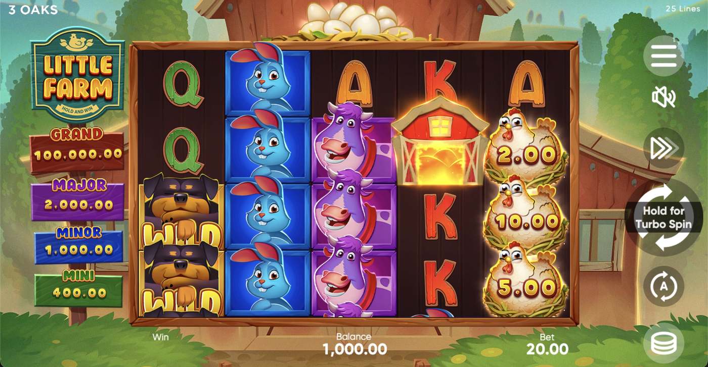 Little Farm: image of main menu