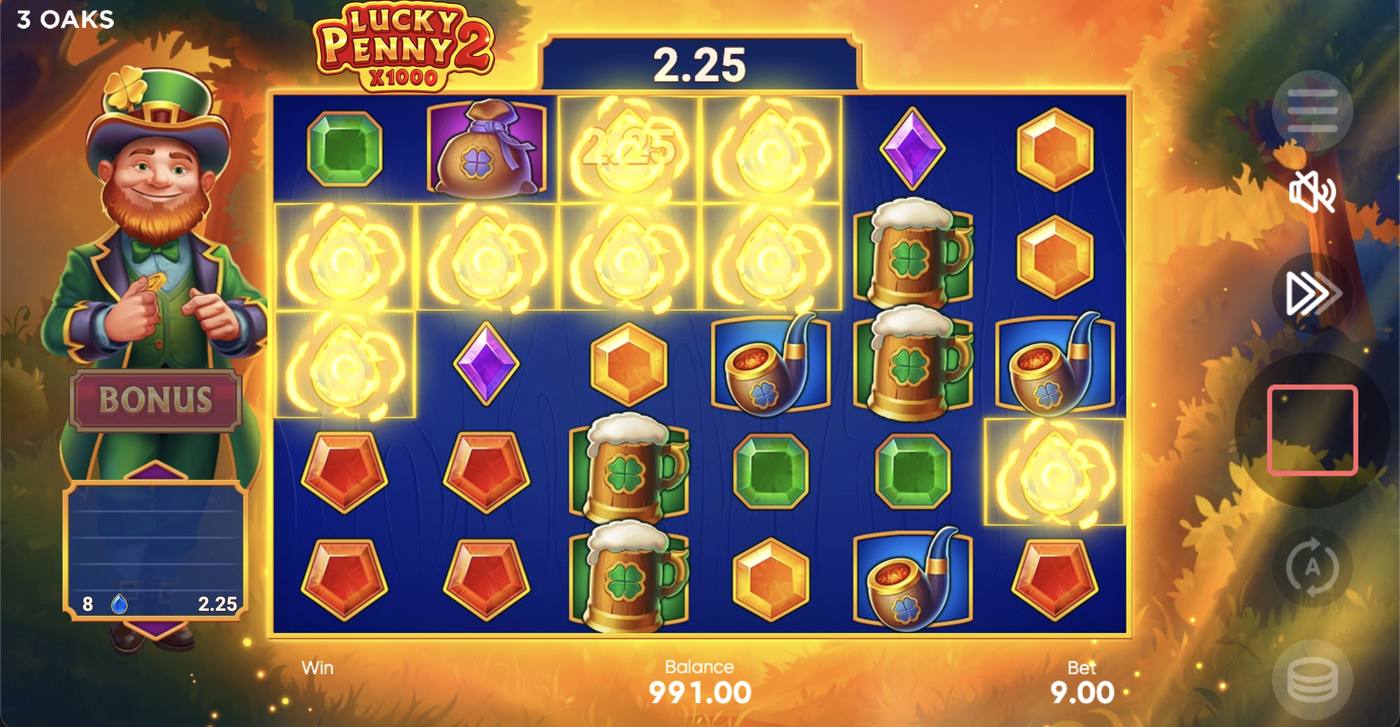 Lucky Penny 2: image of winning