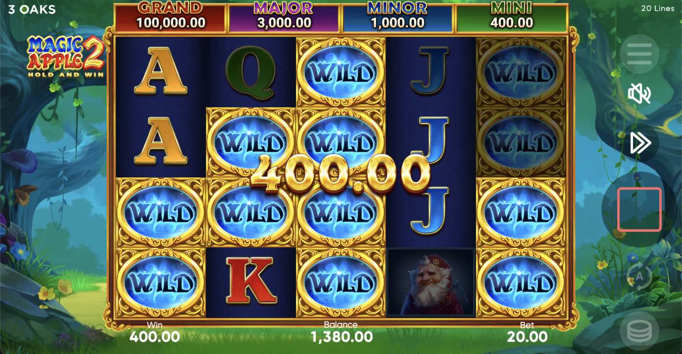 Magic Apple 2: image of winning