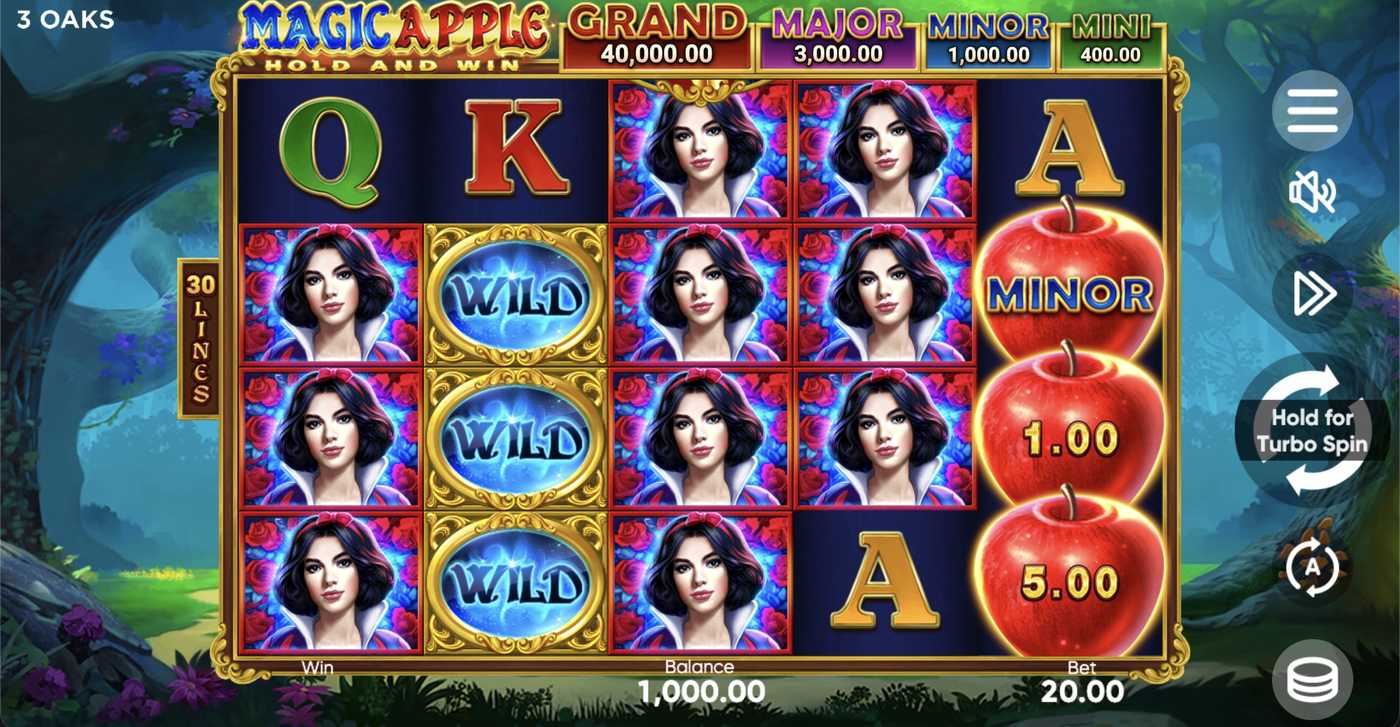 Magic Apple: image of main menu