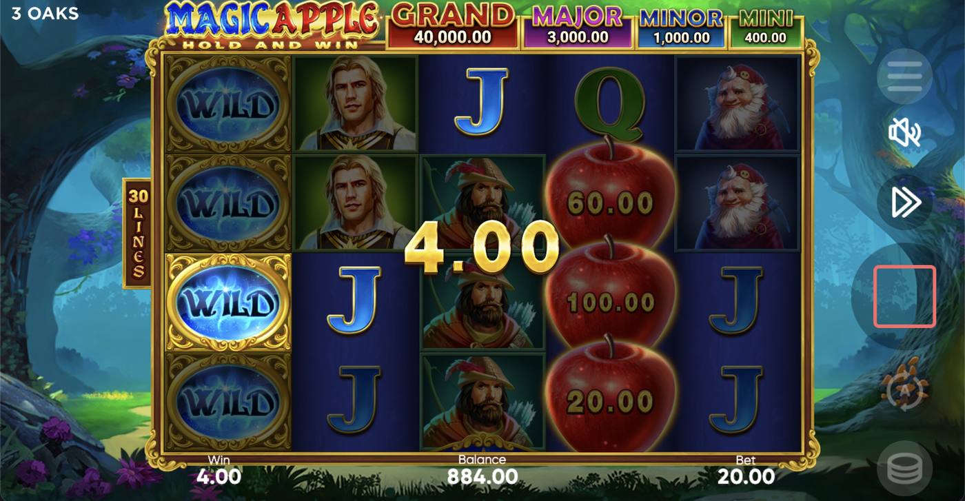 Magic Apple: image of winning