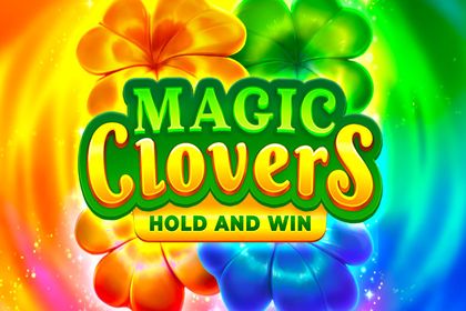 Magic Clovers Online Slot Logo