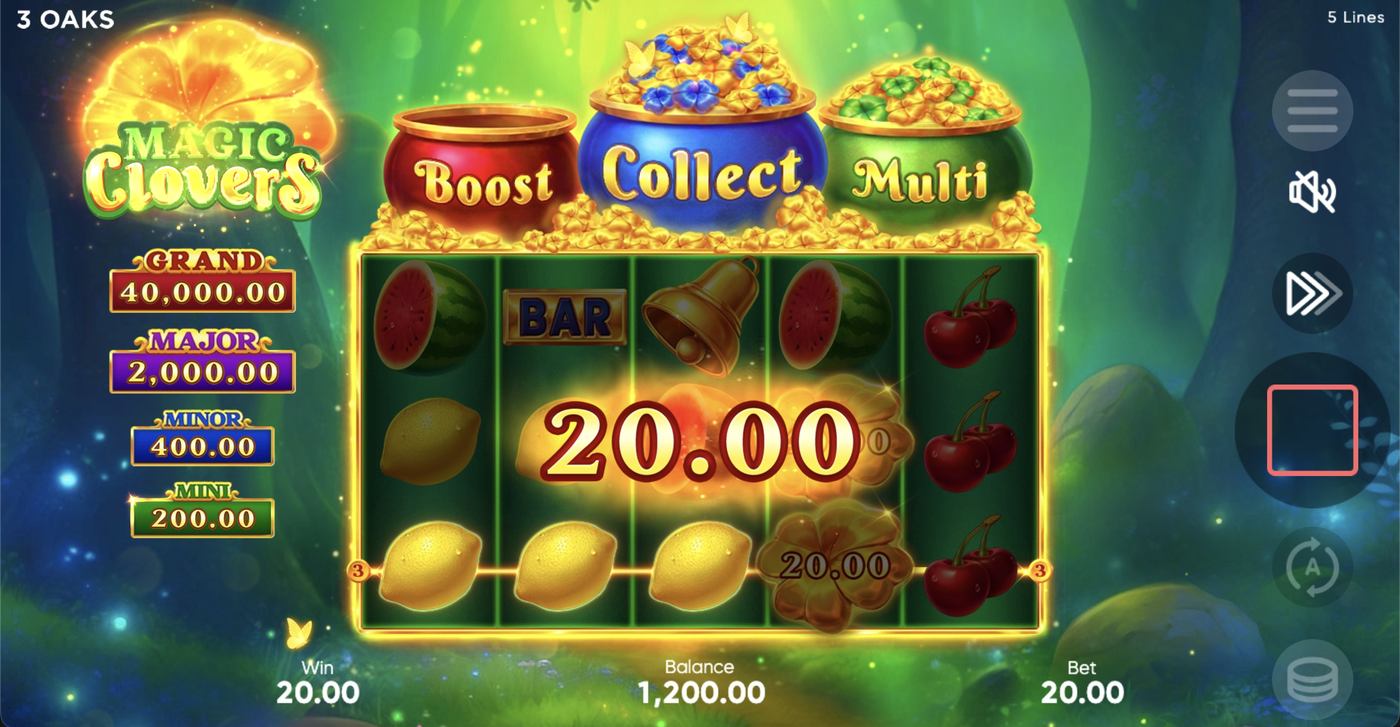 Magic Clovers: image of winning