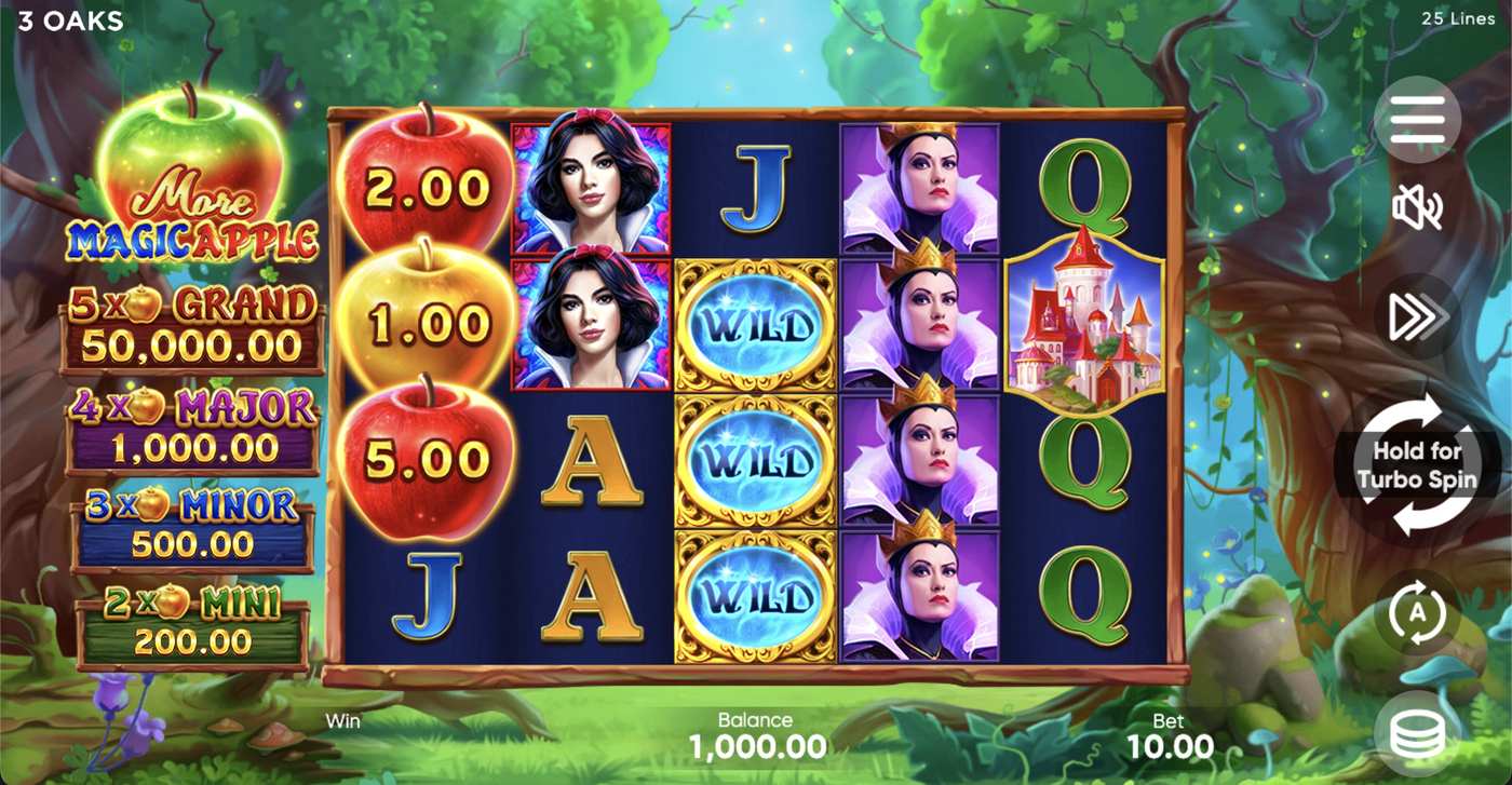 More Magic Apple: image of main menu