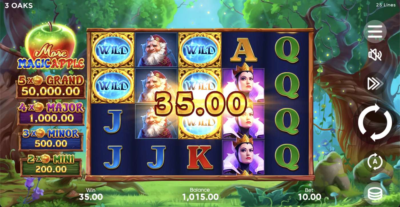 More Magic Apple: image of winning