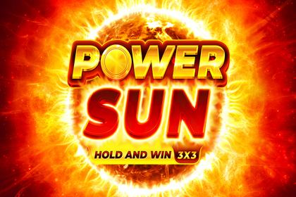 Power Sun Online Slot Logo