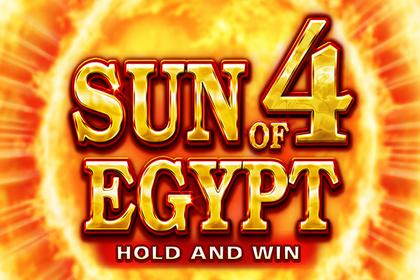 Sun of Egypt 4 Online Slot Logo