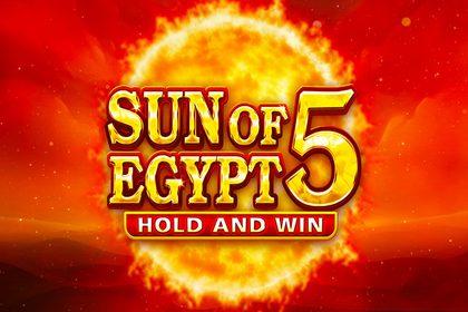 Sun of Egypt 5 Online Slot Logo