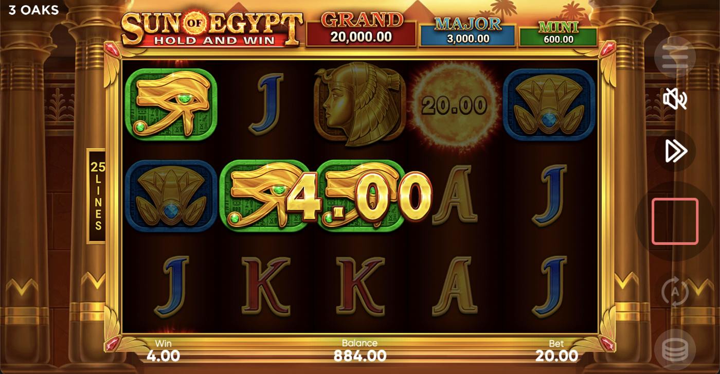 Sun of Egypt: image of winning
