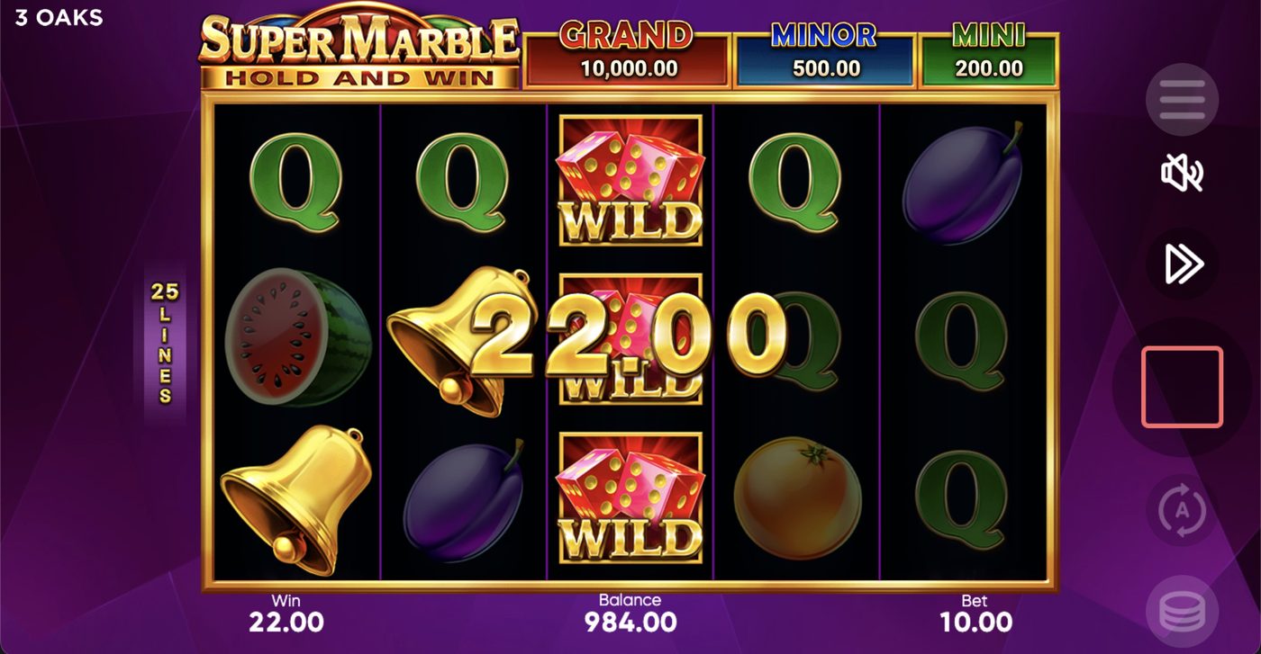 Super Marble: image of winning