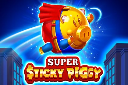 Super Sticky Piggy Online Slot Logo