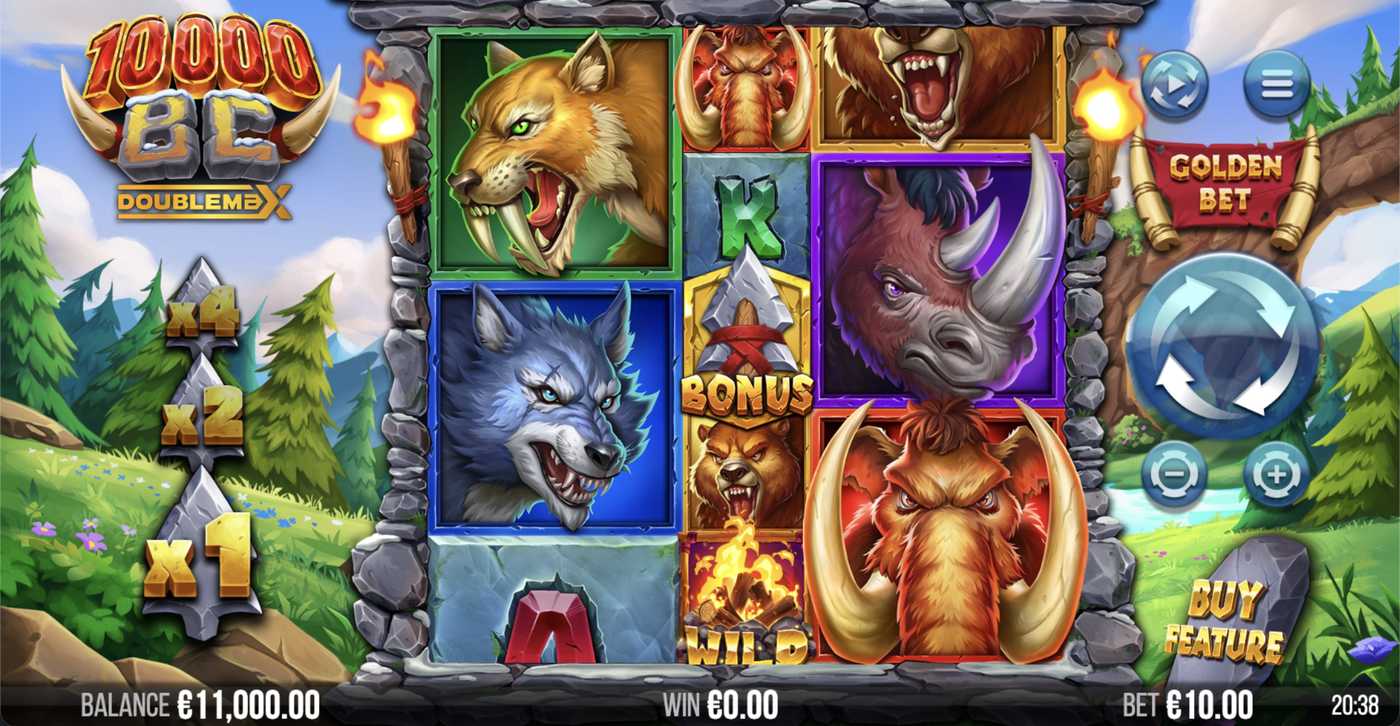 10,000 BC DoubleMax: image of main menu
