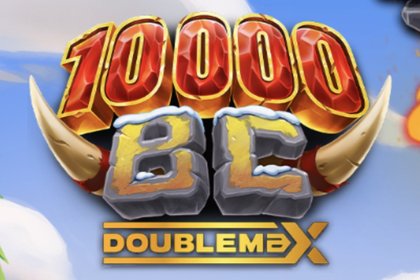 10,000 BC DoubleMax Online Slot Logo