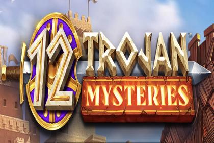 12 Trojan Mysteries Online Slot Logo