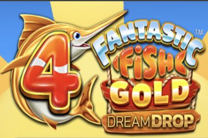 4 Fantastic Fish Gold Dream Drop Online Slot Logo