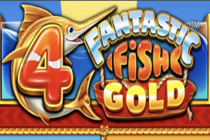 4 Fantastic Fish Gold Online Slot Logo