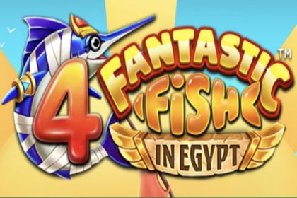 4 Fantastic Fish in Egypt Online Slot Logo