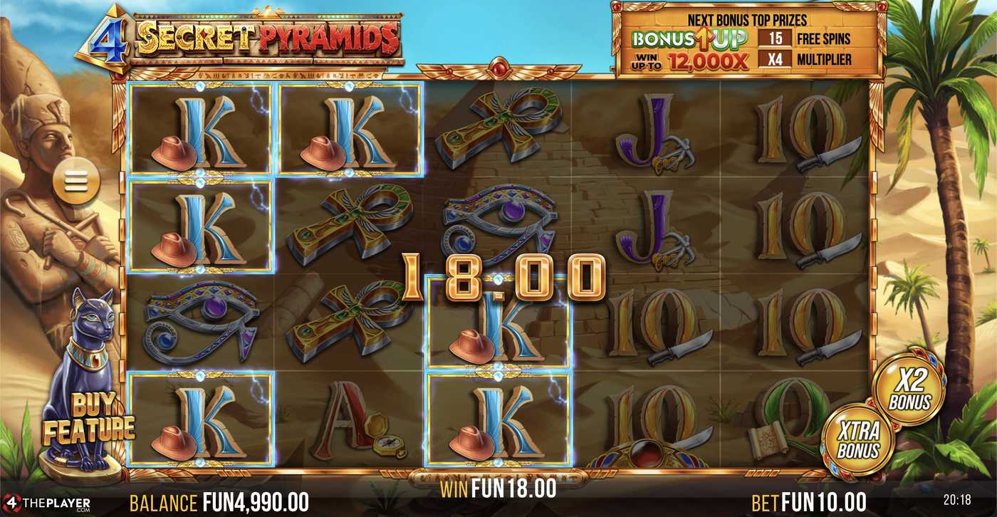 4 Secret Pyramids: image of winning