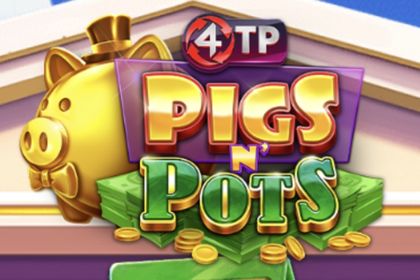 4TP Pigs N’ Pots Online Slot Logo