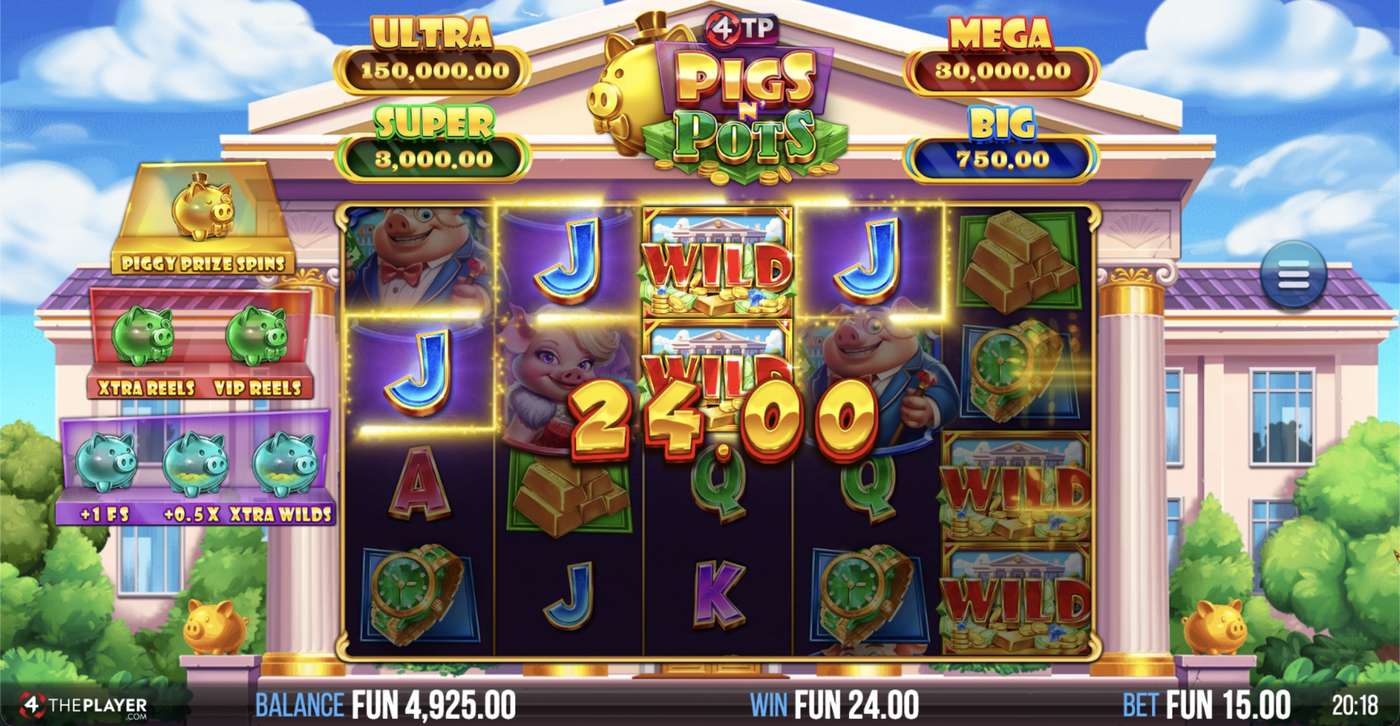 4TP Pigs N’ Pots: image of winning