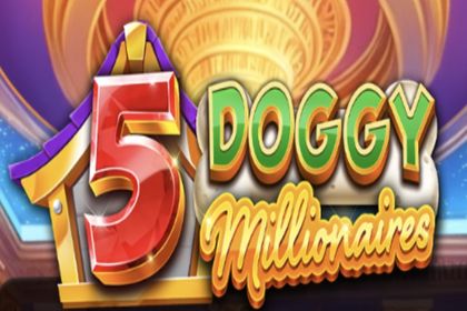 5 Doggy Millionaires Online Slot Logo
