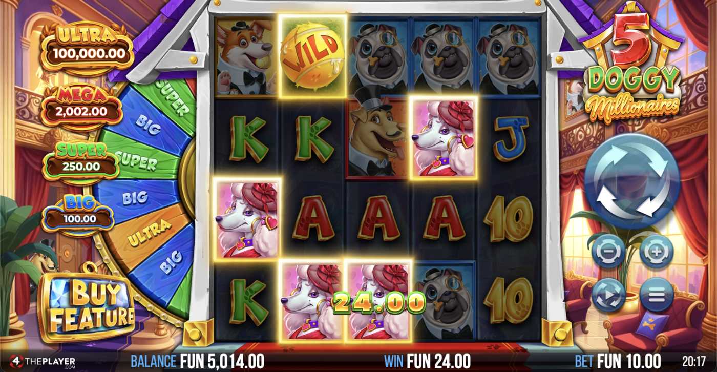 5 Doggy Millionaires: image of winning