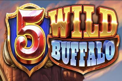 5 Wild Buffalo Online Slot Logo