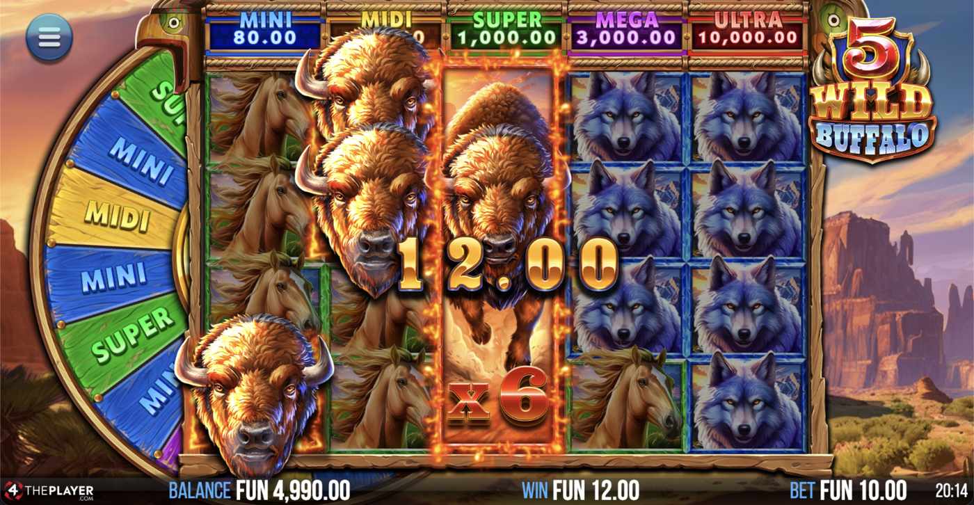 5 Wild Buffalo: image of winning