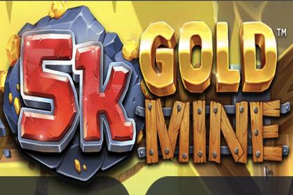 5k Gold Mine Online Slot Logo