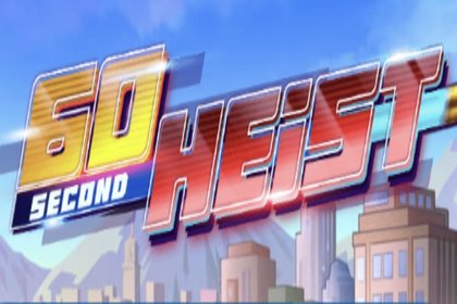 60 Second Heist Online Slot Logo