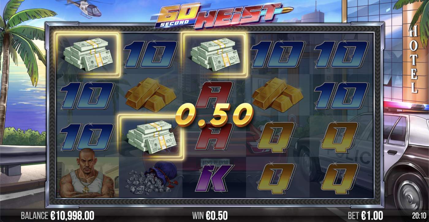 60 Second Heist: image of winning