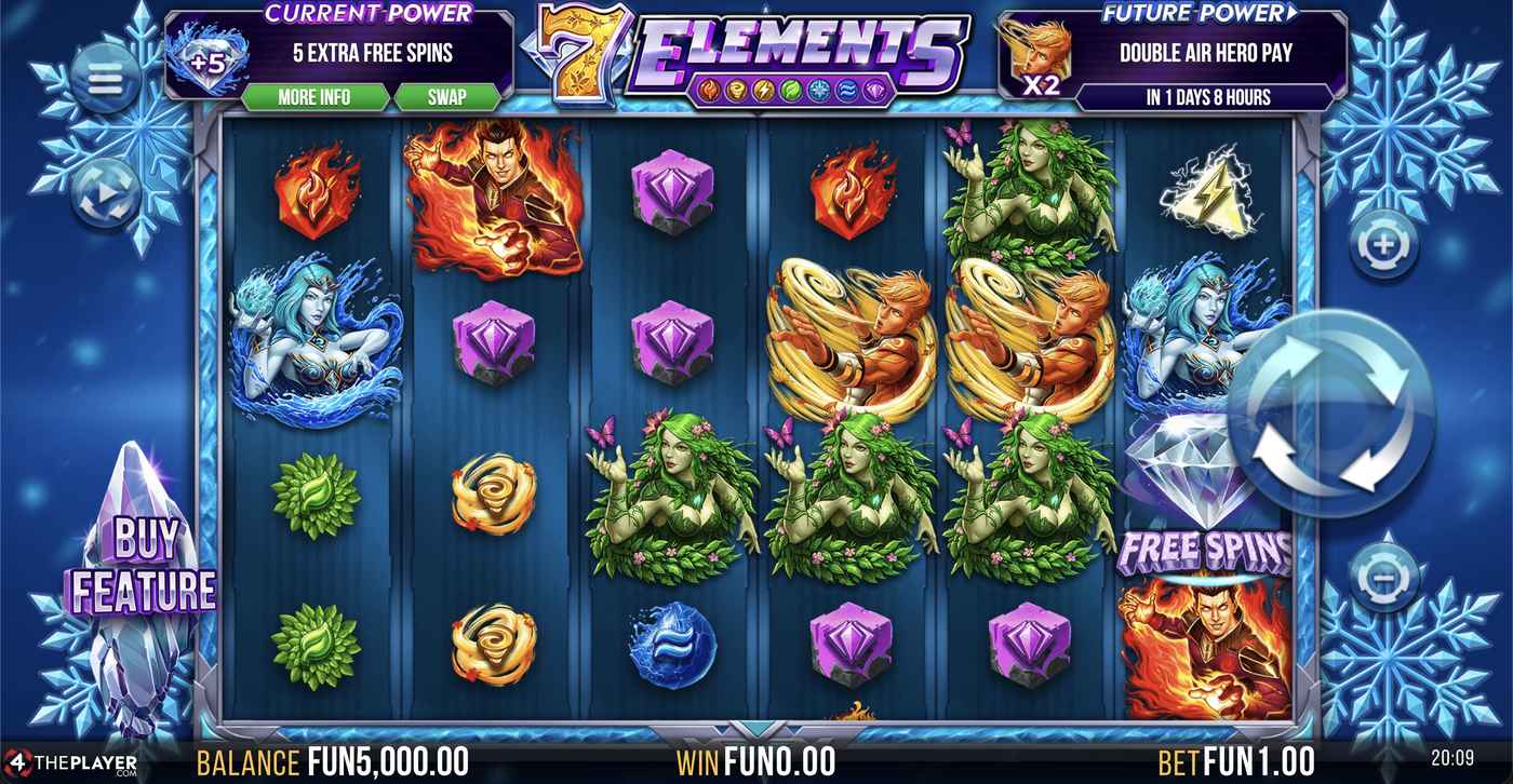 7 Elements: image of main menu
