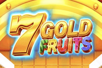 7 Gold Fruits Online Slot Logo