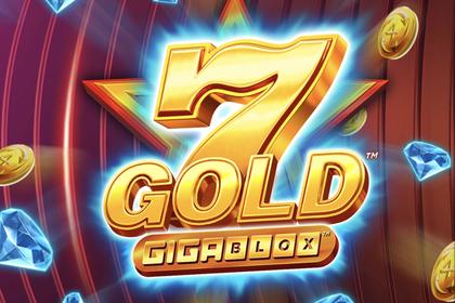 7 Gold Gigablox Online Slot Logo