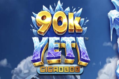 90k Yeti Gigablox Online Slot Logo