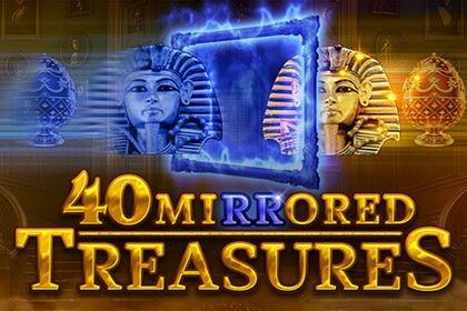 40 Mirrored Treasures Online Slot Logo