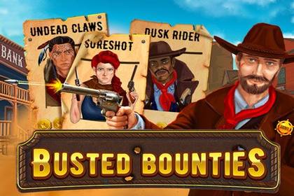 Busted Bounties Online Slot Logo