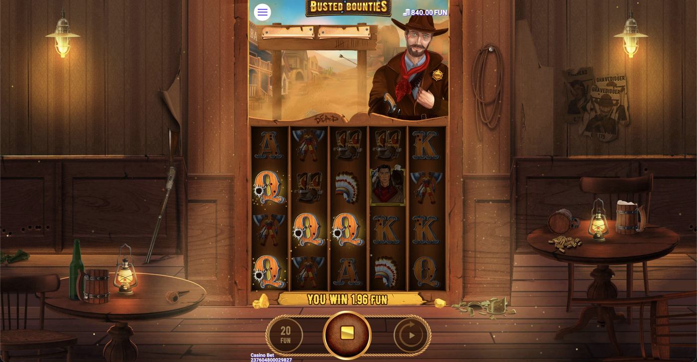 Busted Bounties: image of winning