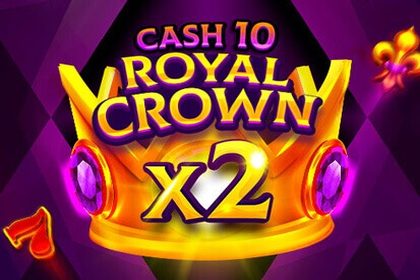 Cash 10 Royal Crown Online Slot Logo