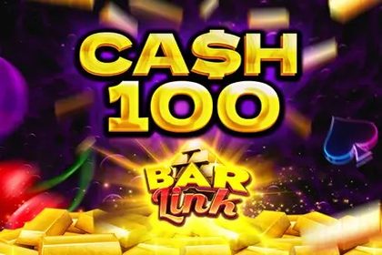 Cash 100 Bar Link Online Slot Logo